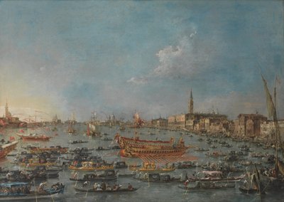 The Bucintoro Festival of Venice by Francesco Guardi